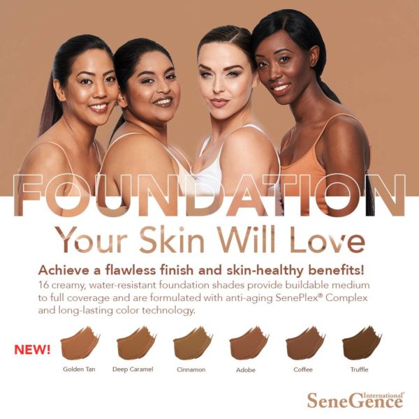 New MakeSense Foundation Colors